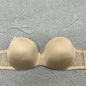 Vanity Fair Bra 36B Push Up Bra 2111121 Womens Gel Touch Strapless Push up bra